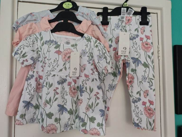 Brand New baby & toddler girls clothing bundle 