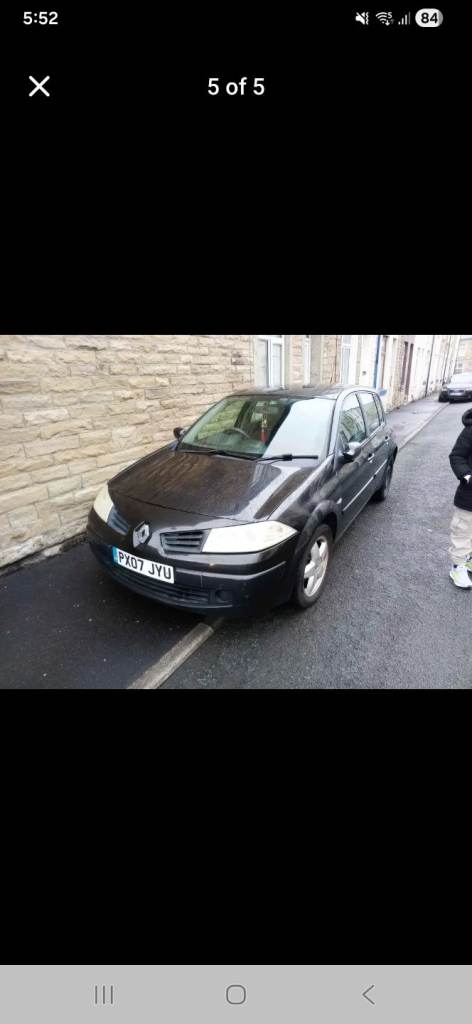 Renault, MEGANE, Hatchback, 2007, Manual, 1598 (cc), 5 doors