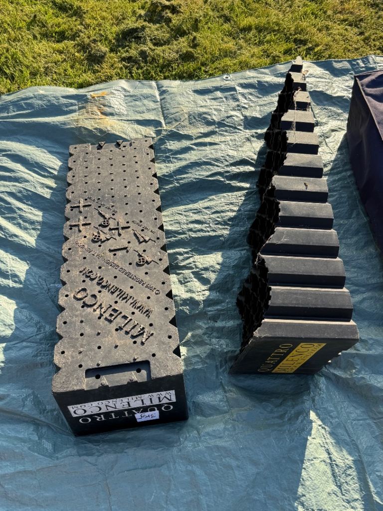 Milenco Quattro Leveller, 4-step 4-height for caravan or motorhome 