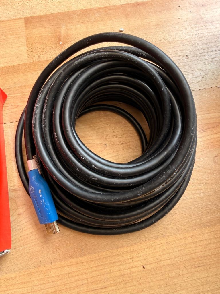 Long 10m HDMI Cable – Good Condition