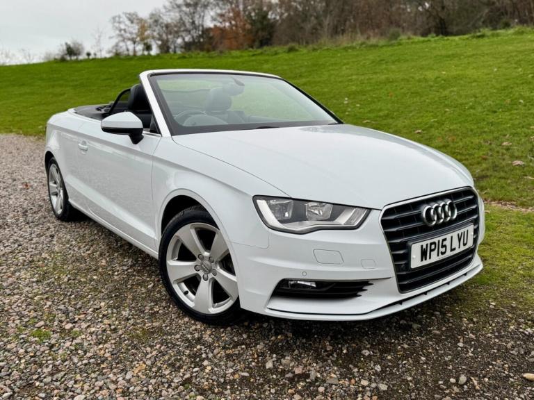 2015 Audi A3 1.4 TFSI CoD Sport S Tronic Euro 6 (s/s) 2dr Convertible Petrol Automatic