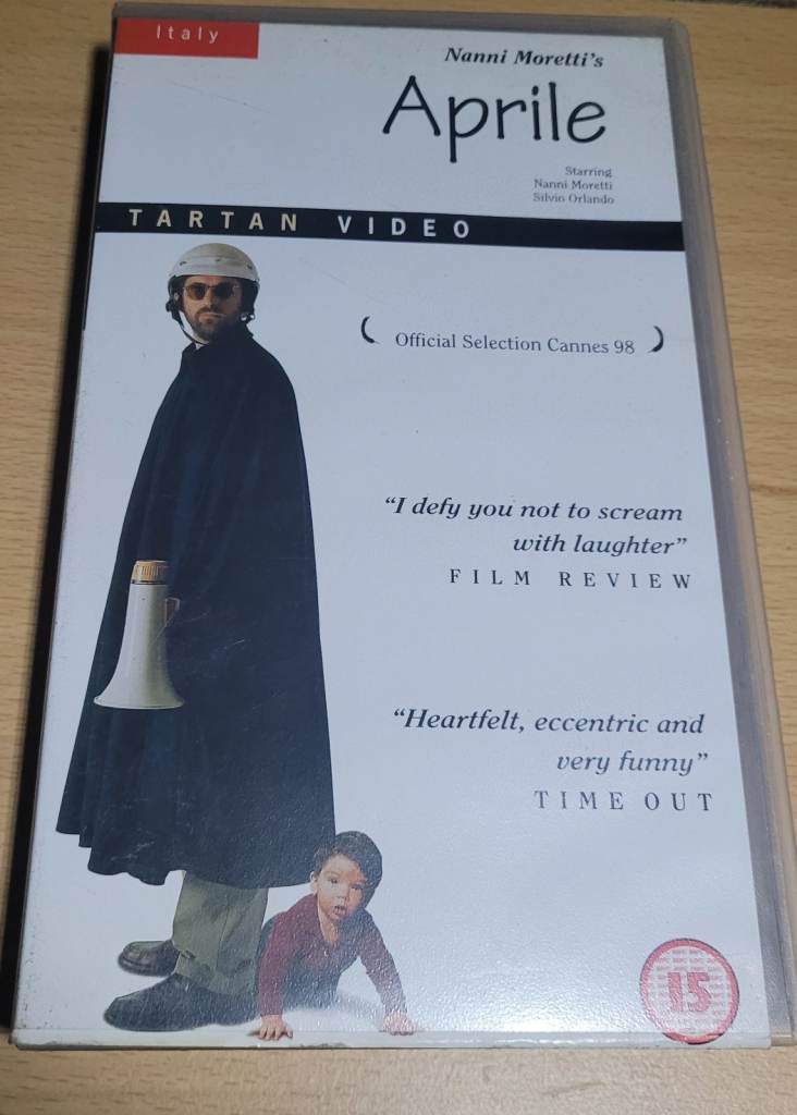 Aprile Tartan Video  Italian Language Vhs Video Excellent Condition b9