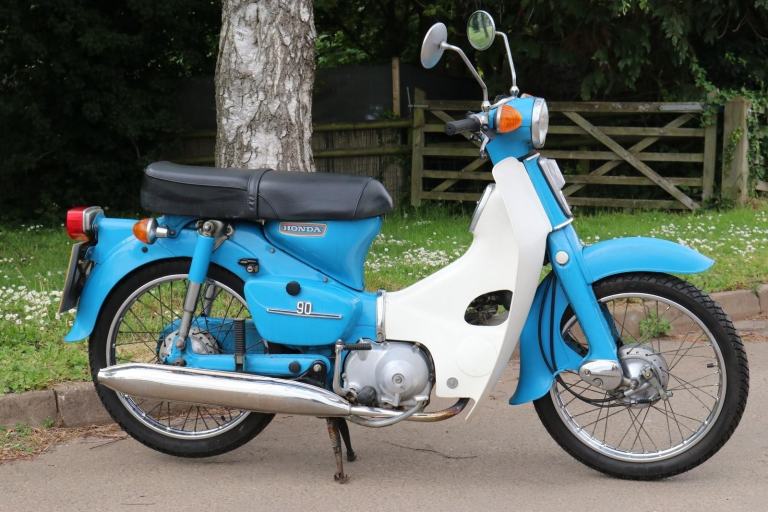 Honda C90 C90 UK motorcycle. 1 Owner and just 5510 genuine miles!!!!