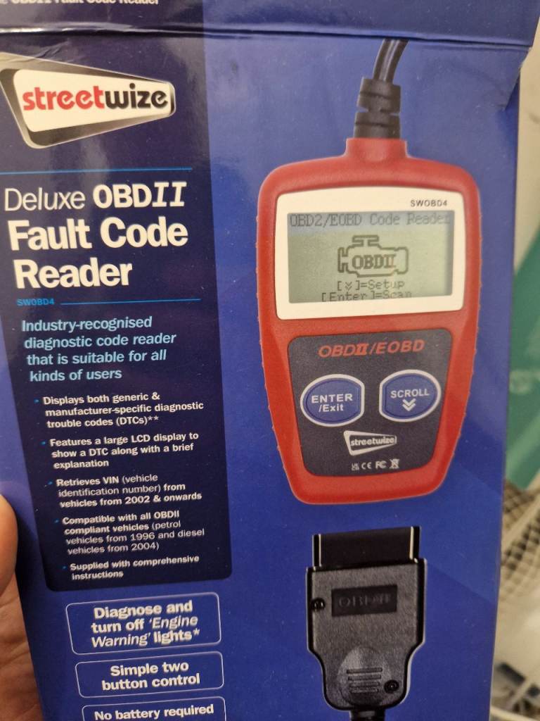 OBD II Fault Code Reader