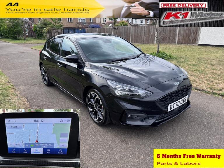 2021 Ford Focus 1.0 EcoBoost Hybrid mHEV 155 ST-Line X Edition 5dr HATCHBACK Petrol Manual