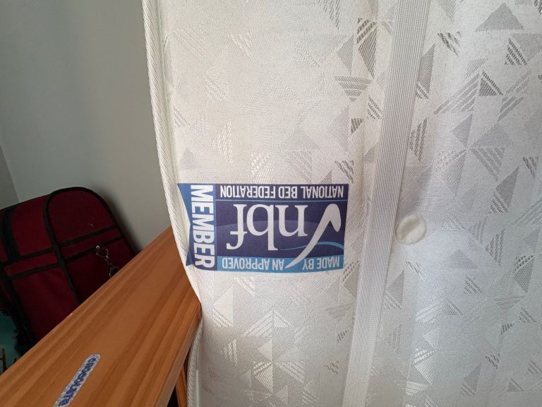 Single bed with mattress 