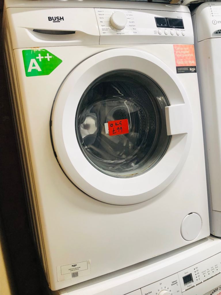 🚚 Bush 10KG load Washing machine with large size drum can deliver £99