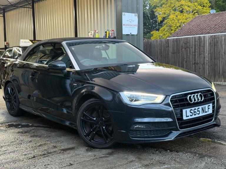 2015 Audi A3 2.0 TDI S Line 2dr S Tronic CONVERTIBLE Diesel Automatic