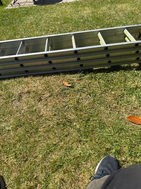 3 section extension ladder