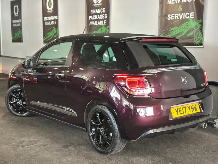 2017 DS Automobiles DS 3 1.2 PureTech Elegance 2dr CONVERTIBLE Petrol Manual