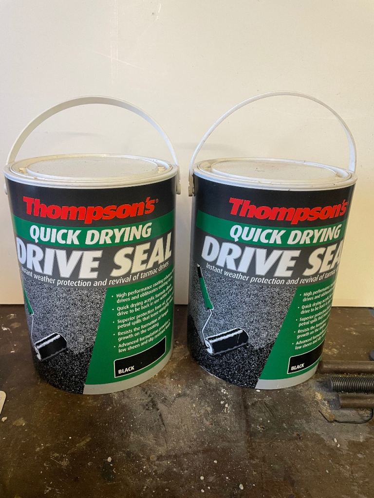 Thomson’s Drive Seal - Black 2 x 5l tins. Unopened
