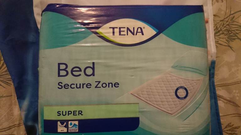 Tena bed pads
