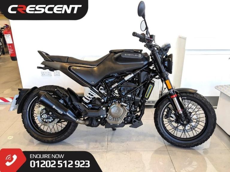 HUSQVARNA SVARTPILEN 125 2023 - TIDY BIKE - FRESH SERVICE - EASY TO RIDE 