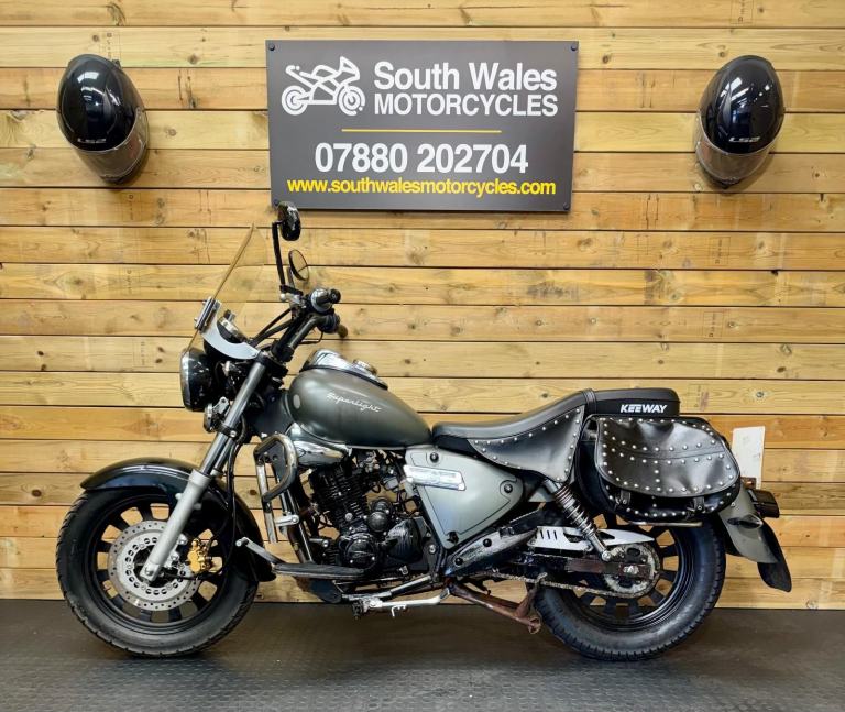 Keeway Superlight 125cc cruiser bike : 2016 (66) model : 24.5k miles 
