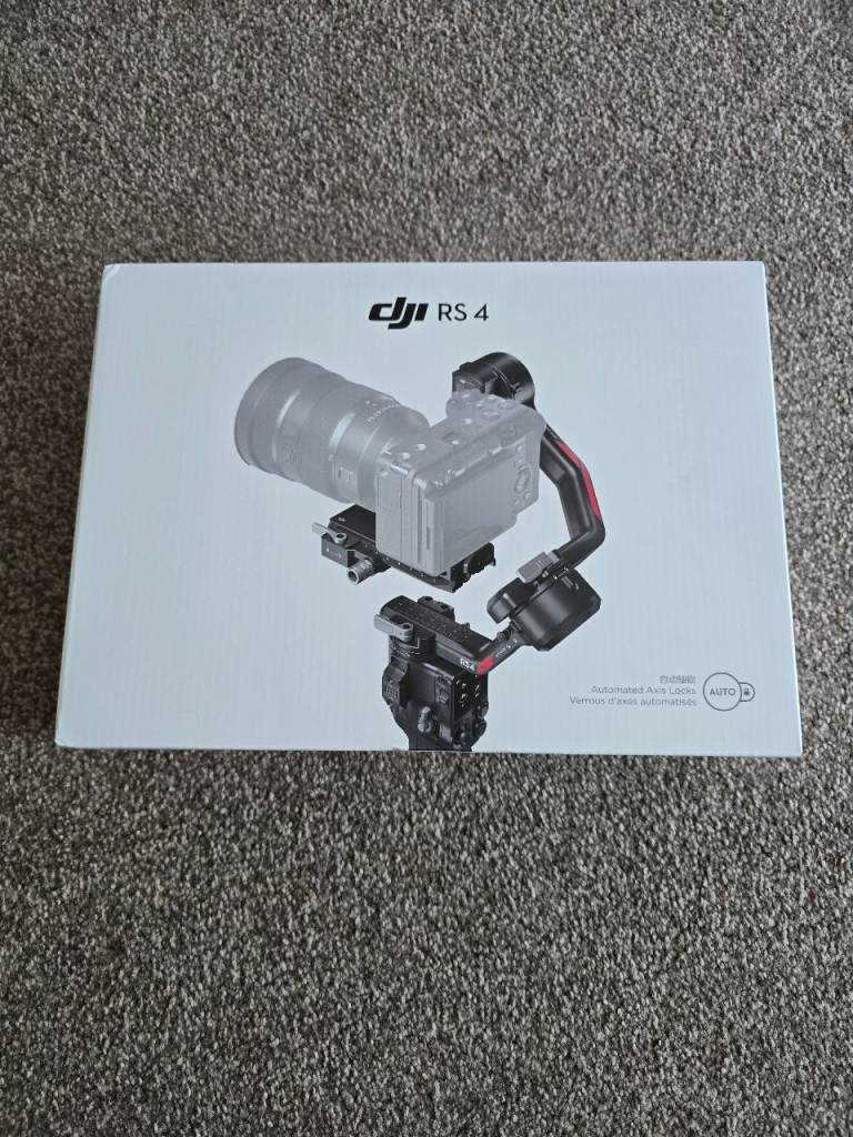DJI RS 4 Camera Gimbal – Brand New, Unused & Unopened