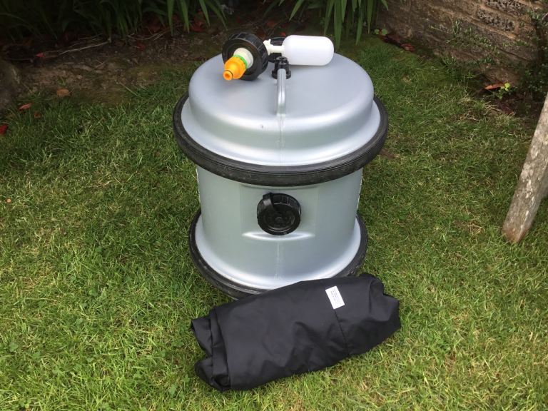 Aquarol caravan clean water container.