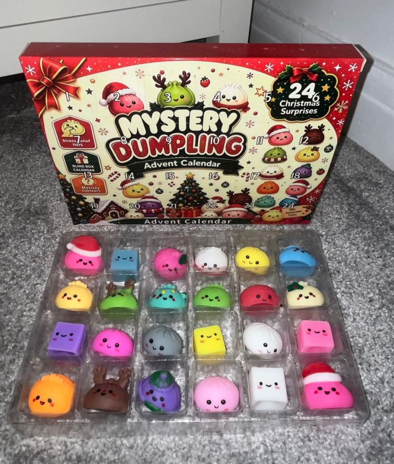 Mystery Dumpling Advent Calendar - 24 Christmas Surprises