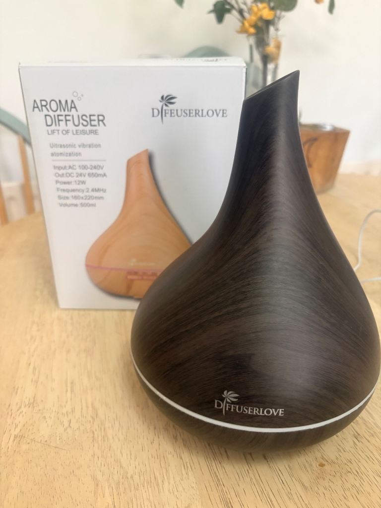 Diffuserlove Aroma Diffuser - Dark Wood Grain, As Good As New