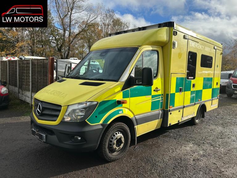 MERCEDES BENZ SPRINTER 519 CDI DIRECT EX AMBULANCE SERIVICS 2017 17 REG EURO 6