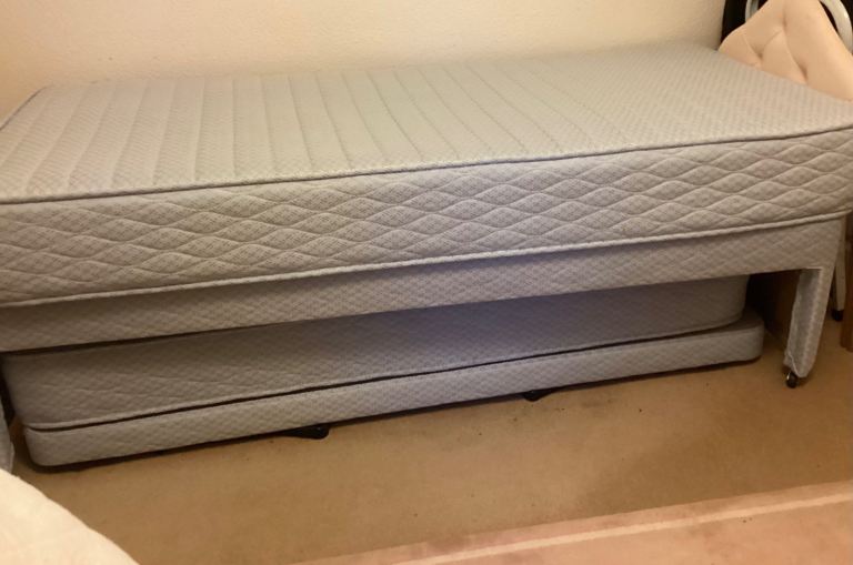 Single beds  Bargain Two for the price of One Truckle bed.