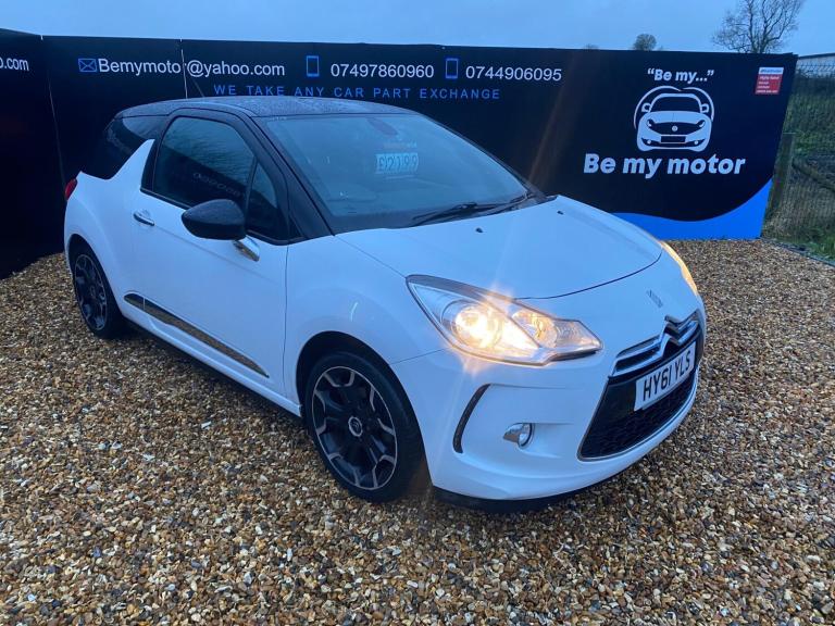 2011 Citroen DS3 1.6 VTi 16V DStyle Plus 3dr HATCHBACK PETROL Manual