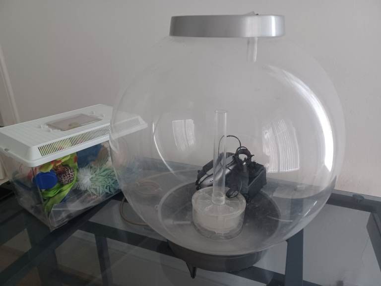 BiOrb Classic Aquarium Kit Silver 30L – Good Condition – Extras Included