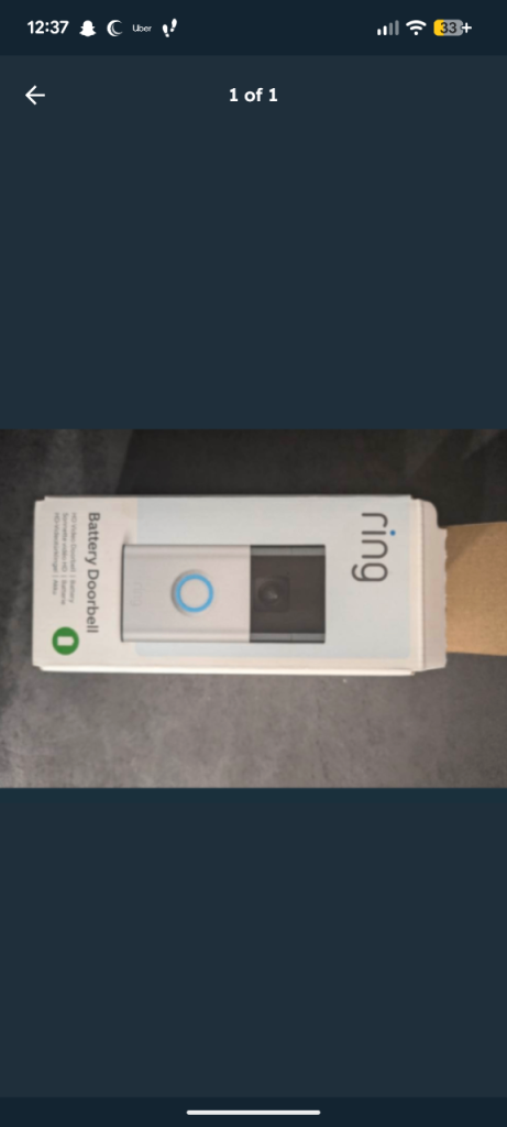 image for Ring doorbell 