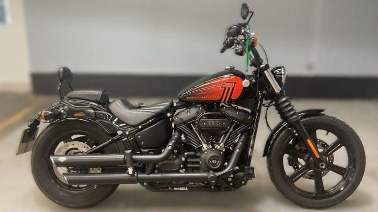 2022 22 HARLEY DAVIDSON FXBBS 1868 STREET BOB -1415 MILES CUSTOM CRUISER EU5