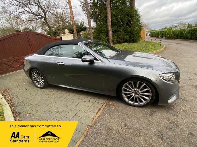 2018 Mercedes-Benz E Class 2.0 E220d AMG Line (Premium) Cabriolet G-Tronic+