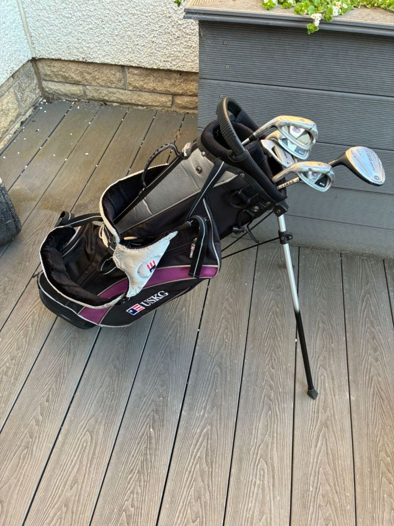 US Kids left handed 54" golf club set