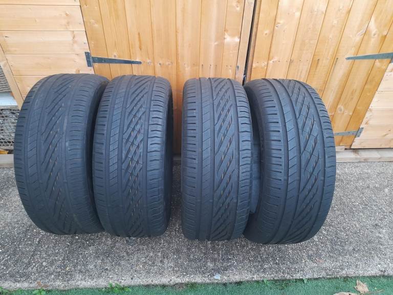 Set of 255 50 19 Tyres Uniroyal Rainsport 5 in West London Area