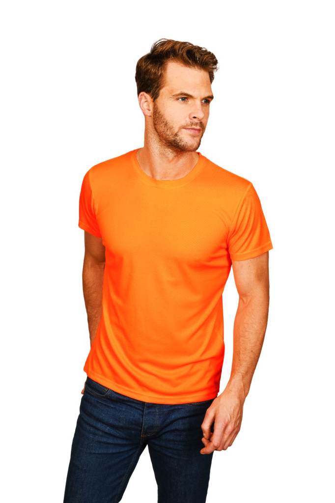 HI-Vis T-shirt - Many Colour & Sizes -For sports, Cycling or Builder  / Security Job - Good 