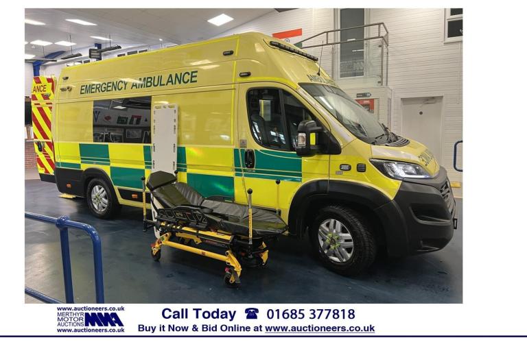 2020 Fiat Ducato 42 MAXI 2.3 MULTIJET 180PS AMBULANCE C/W STRYKER STRETCHER ---------------- PANE...