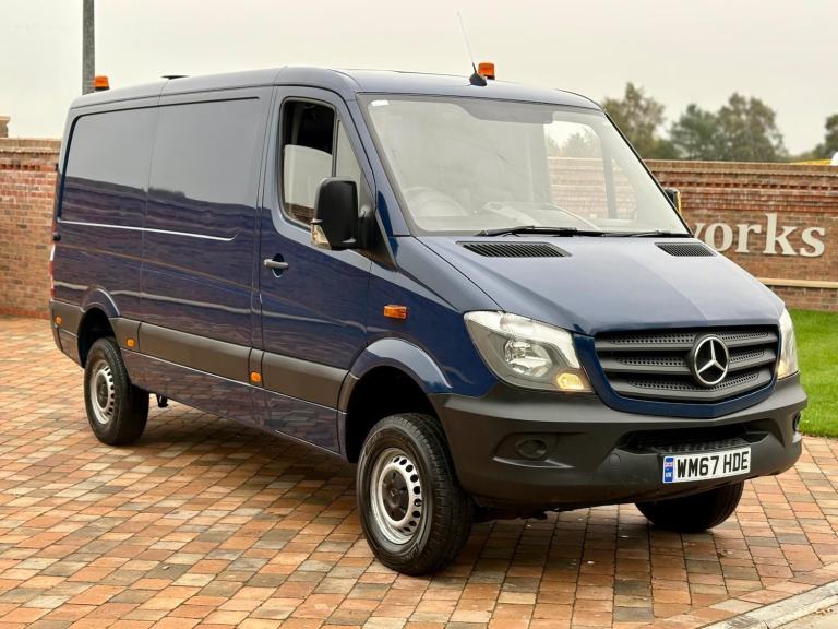 2018 Mercedes-Benz Sprinter 3.5t High Roof Van 4x4 PANEL VAN Diesel Manual
