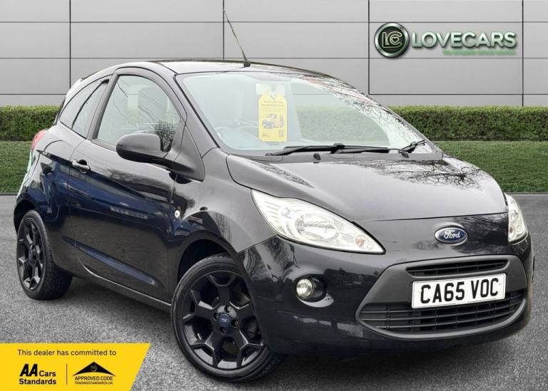 2016 Ford Ka 1.2 Zetec Black Edition Hatchback 3dr Petrol Manual Euro 6 (s/s) (69 ps) Hatchback P...