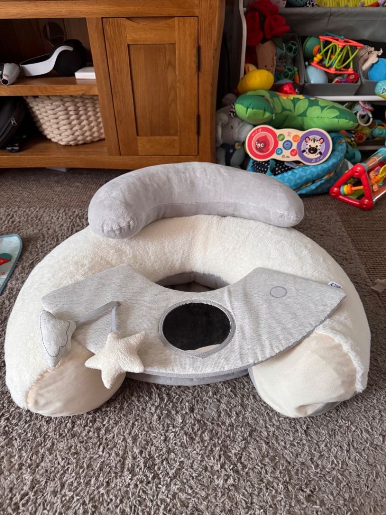 Mamas and papas- Sit & Play Baby Floor Seat - Wish Upon A Cloud