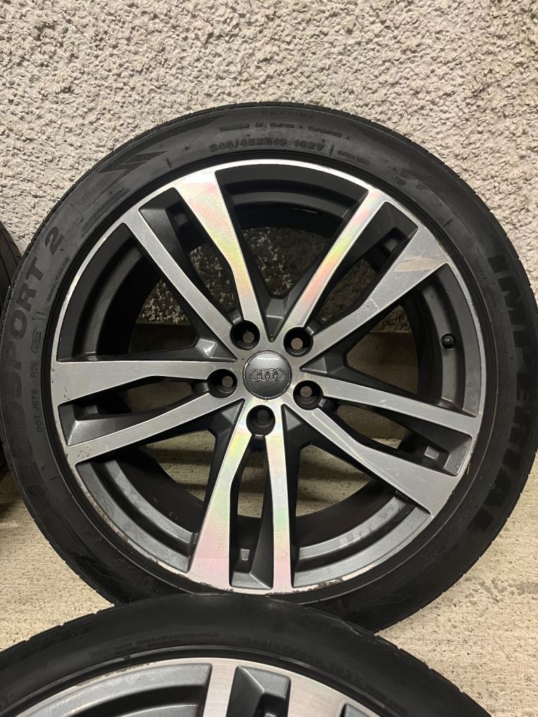 Genuine Audi A6 alloys 19”