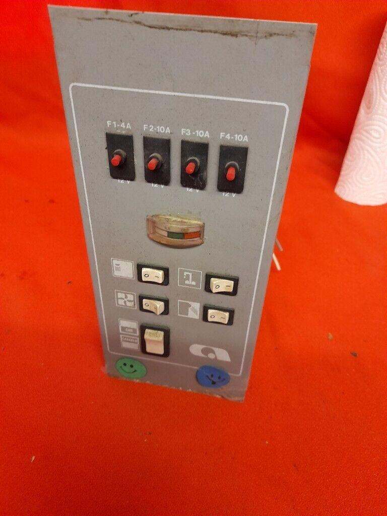 Adria caravan switch panel 