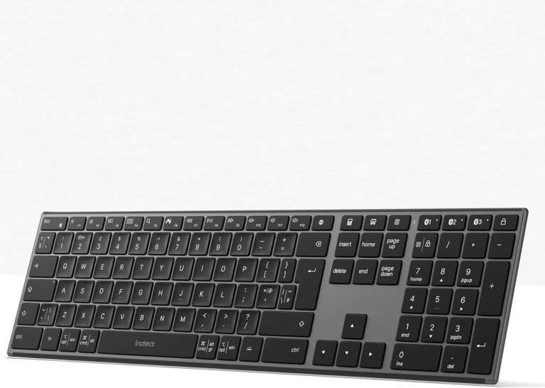 Inateck KB06007 Wireless 110-Key Keyboard - AI Function and 3 Bluetooth Channels, New/Boxed/Sealed