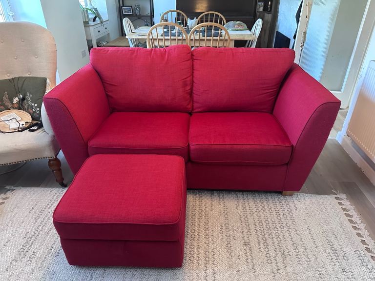 Red Sofa Bed