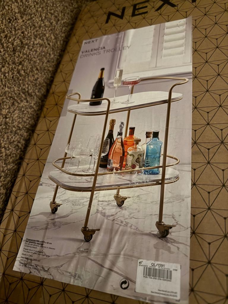 NEXT VALENCIA DRINKS TROLLY
