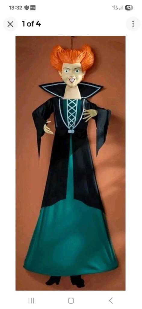 Lifesize Winifred Hocus Pocus Hanging Decoration