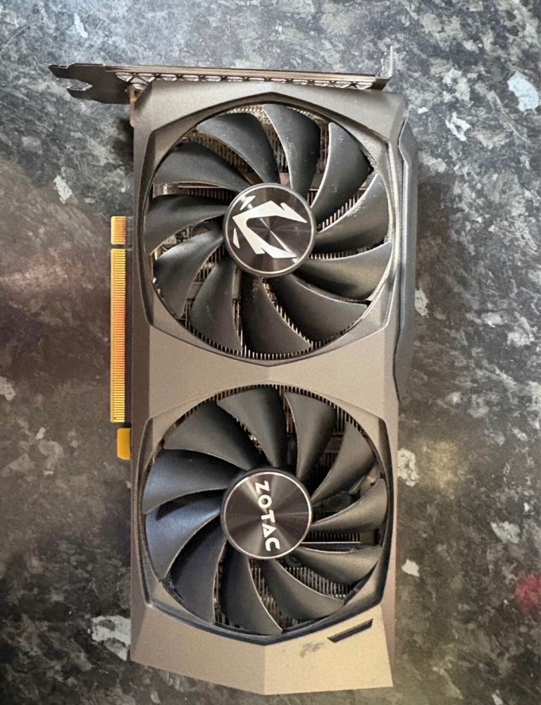 GEFORCE RTX 3060ti graphics card