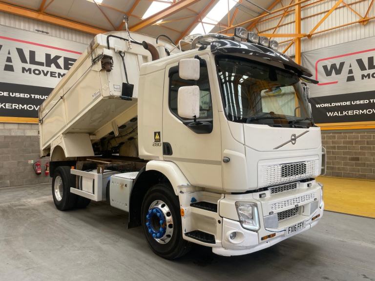 VOLVO FE 280 *EURO 6* 4X2 ALUMINIUM INSULATED TIPPER - 2016 - FX16 FFY