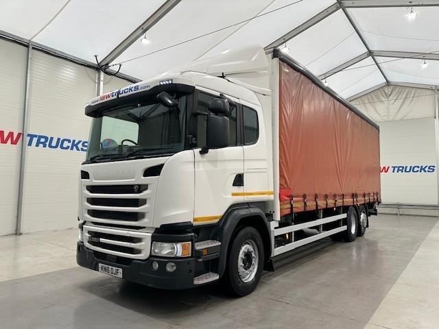Scania G320 6x2 Rear Lift Sleeper Cab Curtainsider 
