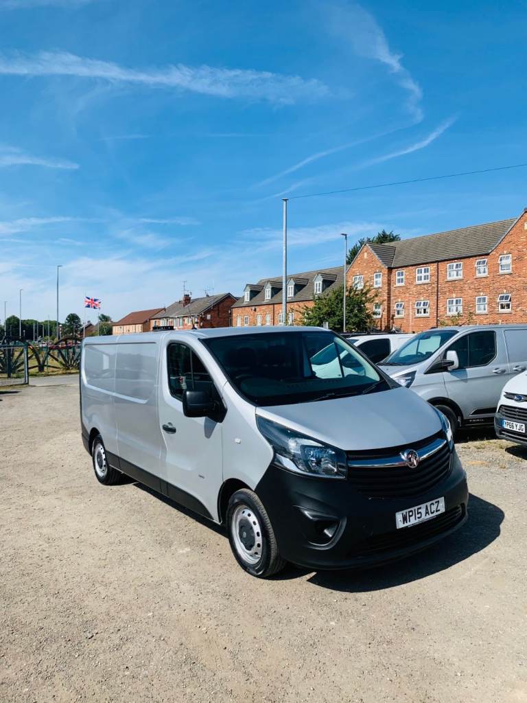 2015 1.6 CDTI VAUXHALL VIVARO LWB VAN 145k MILES LONG MOT till 6/2027 like TRAFIC NV300 NO VAT