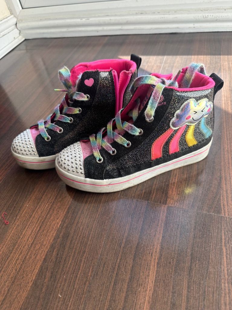 Skechers Twinkle Toes Kids Trainers - UK Size 1.5