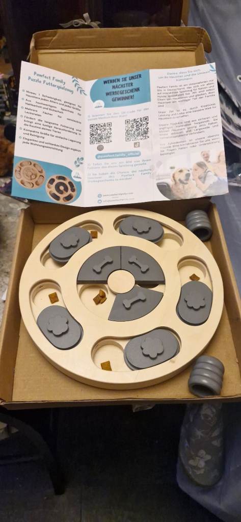 Dog puzzler pawfect family toy 