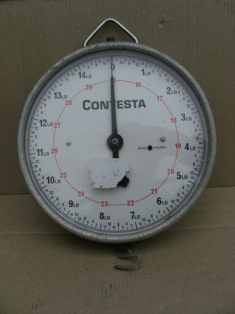 Contesta spring balance weighing scales, please read description, £20