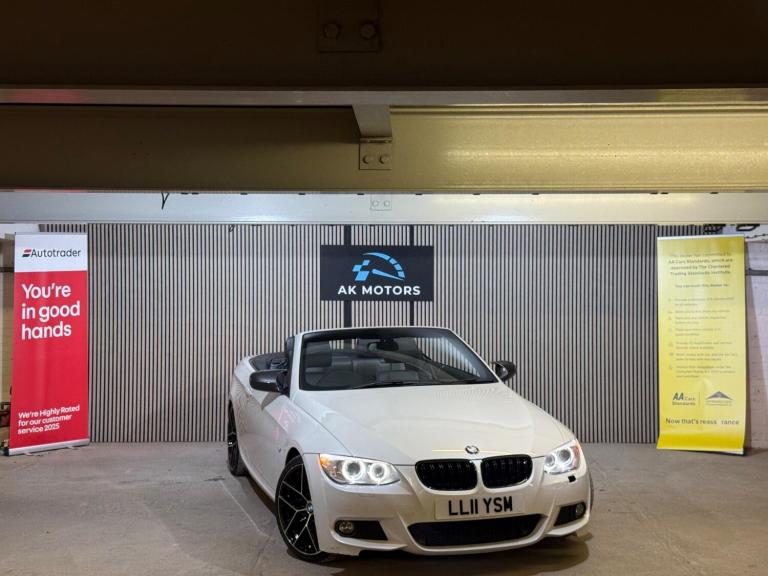 2011 BMW 3 Series 3.0 325i M Sport Steptronic Euro 5 2dr CONVERTIBLE Petrol Automatic